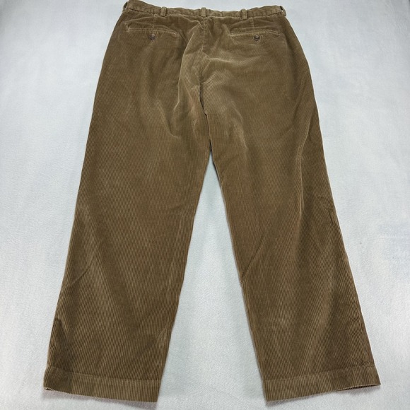 Brooks Brothers Hudson Pants Men's 36x30 Brown Corduroy Classic Fit‎ Casual - Picture 7 of 12
